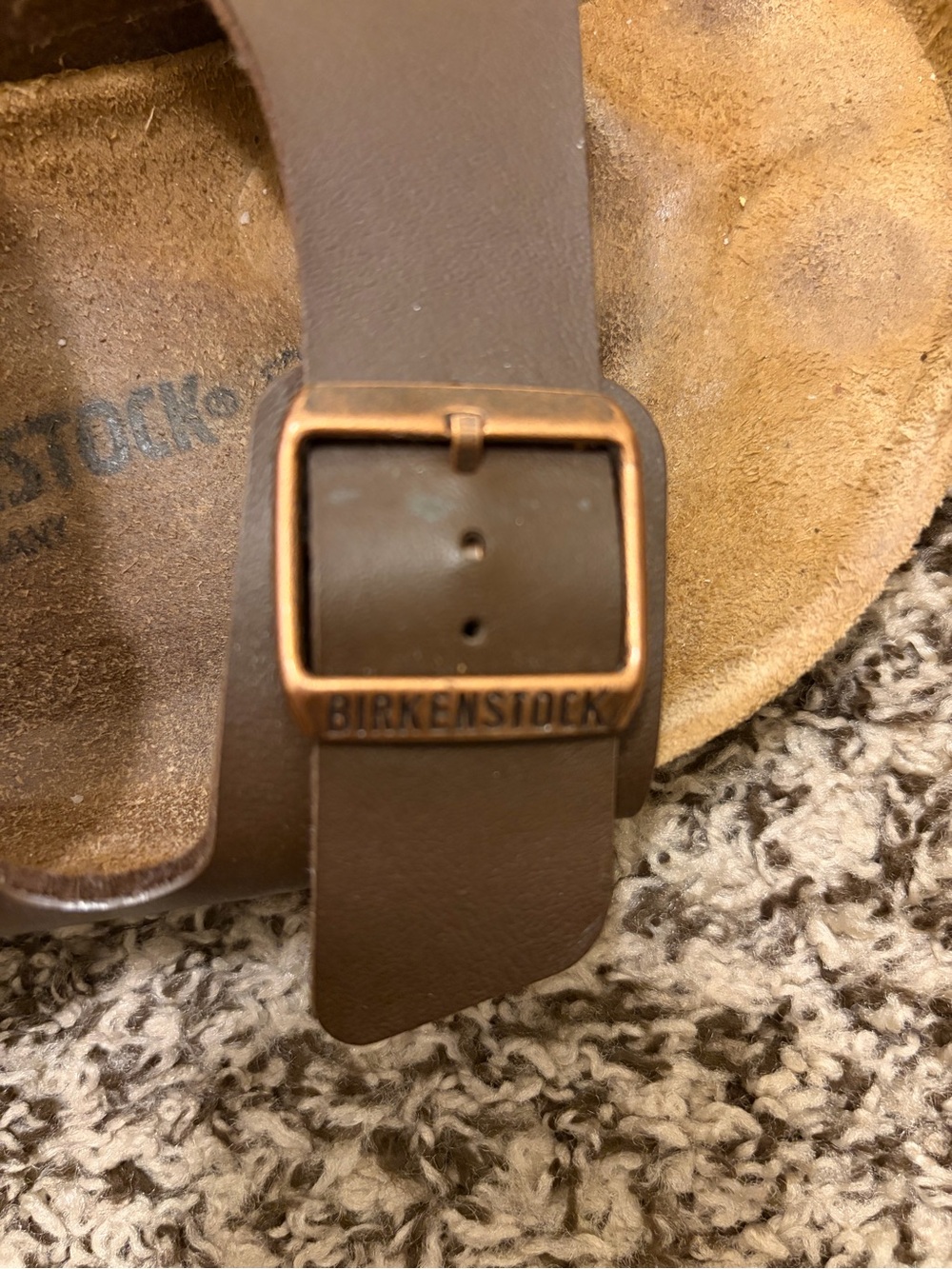 Birkenstock Brown Milano Double Strap Sandal - Picture 4 of 11